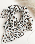 Musselin Halstuch Leopard in verschiedenen Größen