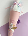 Schultüte Pegasus in Rosa